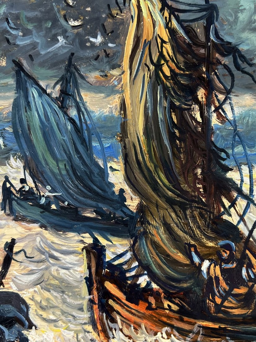 Oil painting Jesus by the seashore Alexander Litvinov - 4