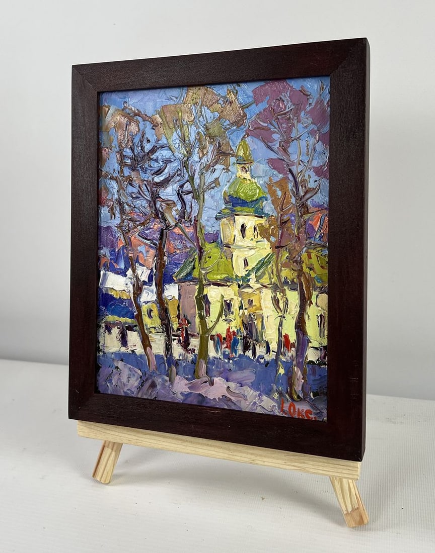 Oil painting Spring in every breath Oksana Kalenyuk - 2