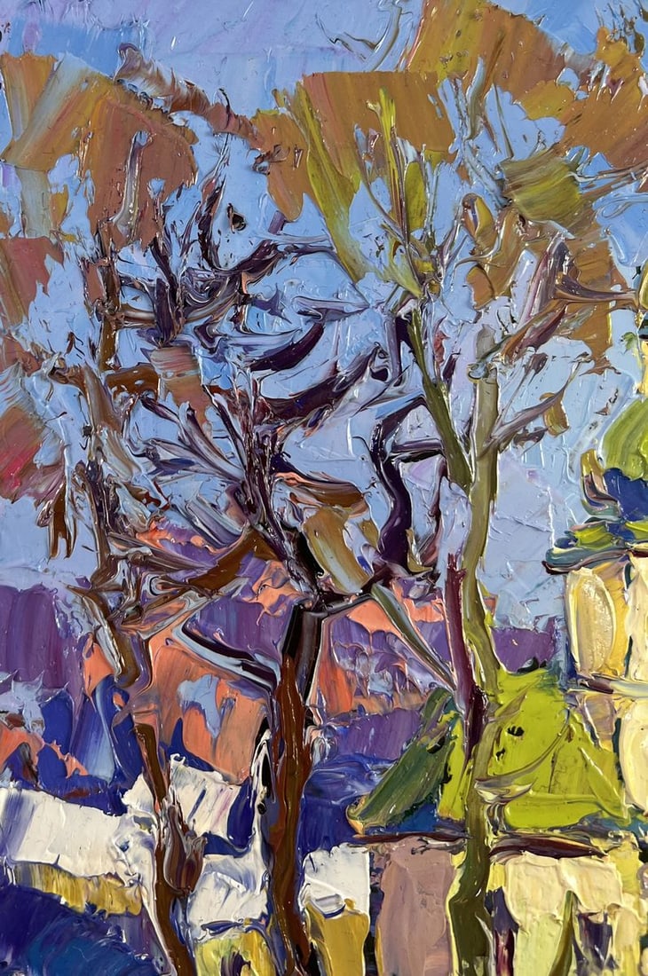 Oil painting Spring in every breath Oksana Kalenyuk - 5