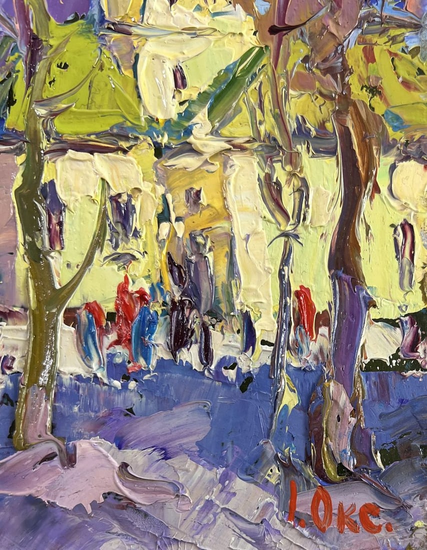 Oil painting Spring in every breath Oksana Kalenyuk - 7