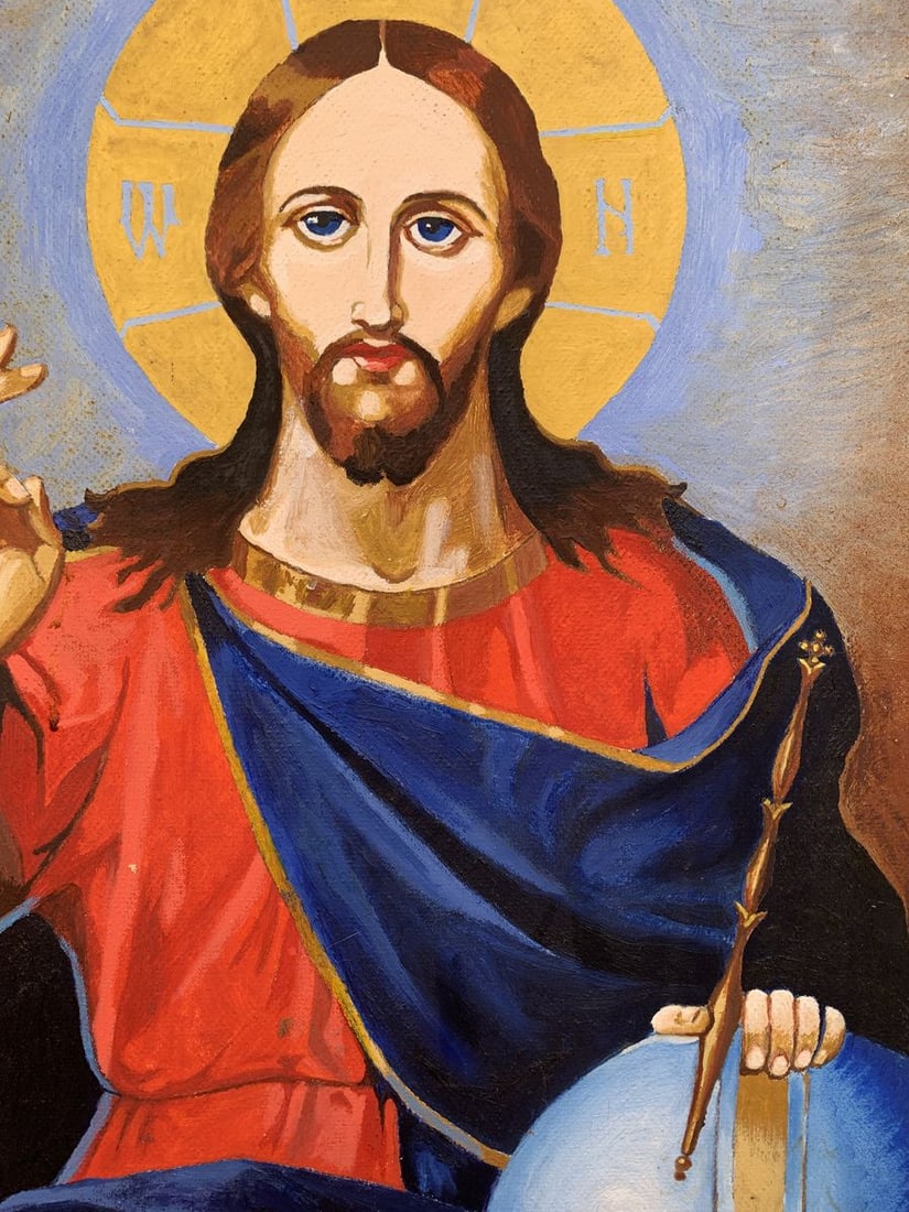 Oil painting Portrait of Jesus Christ Oleksandr Gukalov - 7