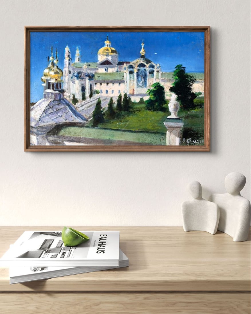 Oil painting The Shining Monastery Valentina Simashchuk - 3