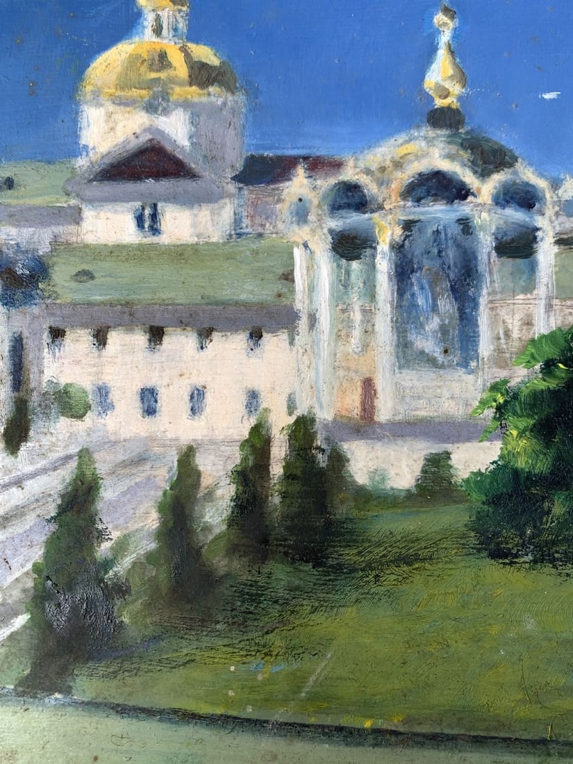 Oil painting The Shining Monastery Valentina Simashchuk - 6