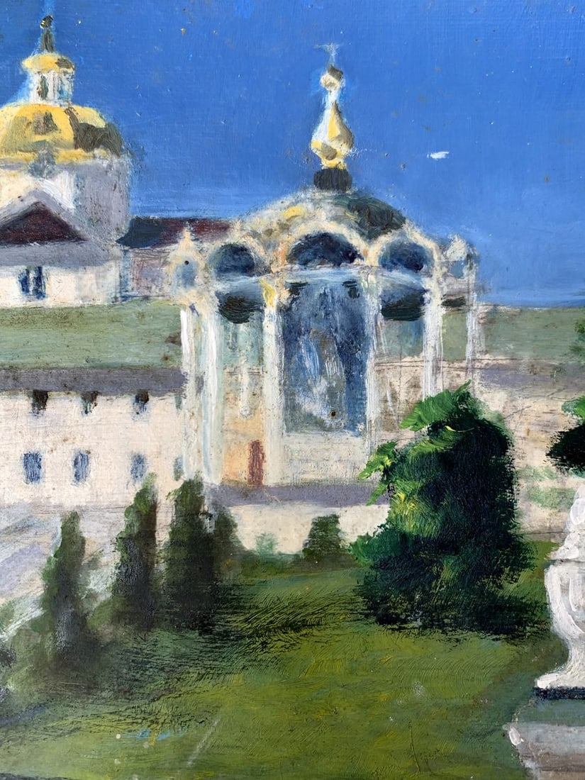 Oil painting The Shining Monastery Valentina Simashchuk - 7