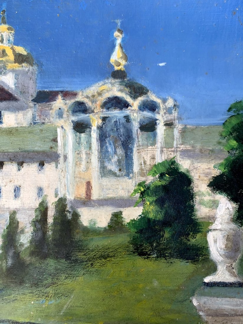 Oil painting The Shining Monastery Valentina Simashchuk - 8