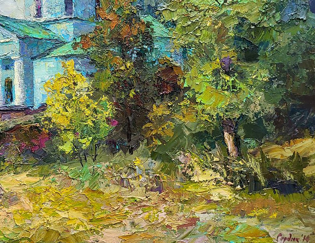 Oil painting Ascension Cathedral Boris Serdyuk - 6