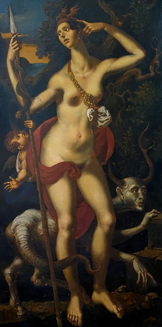 Oil painting Diana and Actaeon Litvinov Oleg Arkad'yevich: Title: Oil painting Diana and Actaeon Litvinov Oleg Arkad'yevich Description: NoLitv 300 *** ABOUT THIS PAINTING *** * TITLE: "Diana and Actaeon" - part two * ARTISTS: Litvinov Oleg Arkad'yevich *