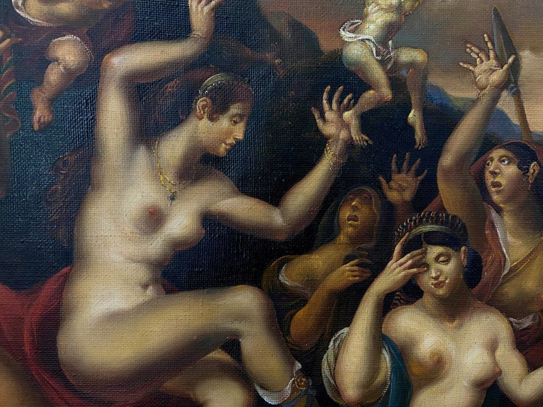 Oil painting Portrait of Diana and Actaeon Litvinov Oleg Arkad'yevich - 7