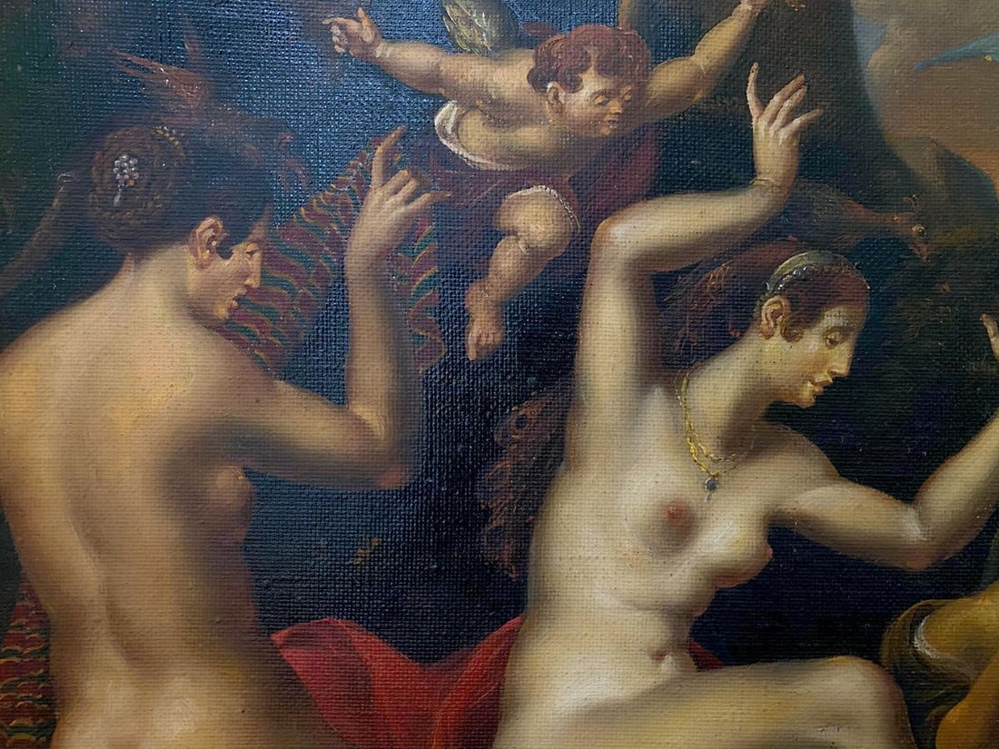 Oil painting Portrait of Diana and Actaeon Litvinov Oleg Arkad'yevich - 8