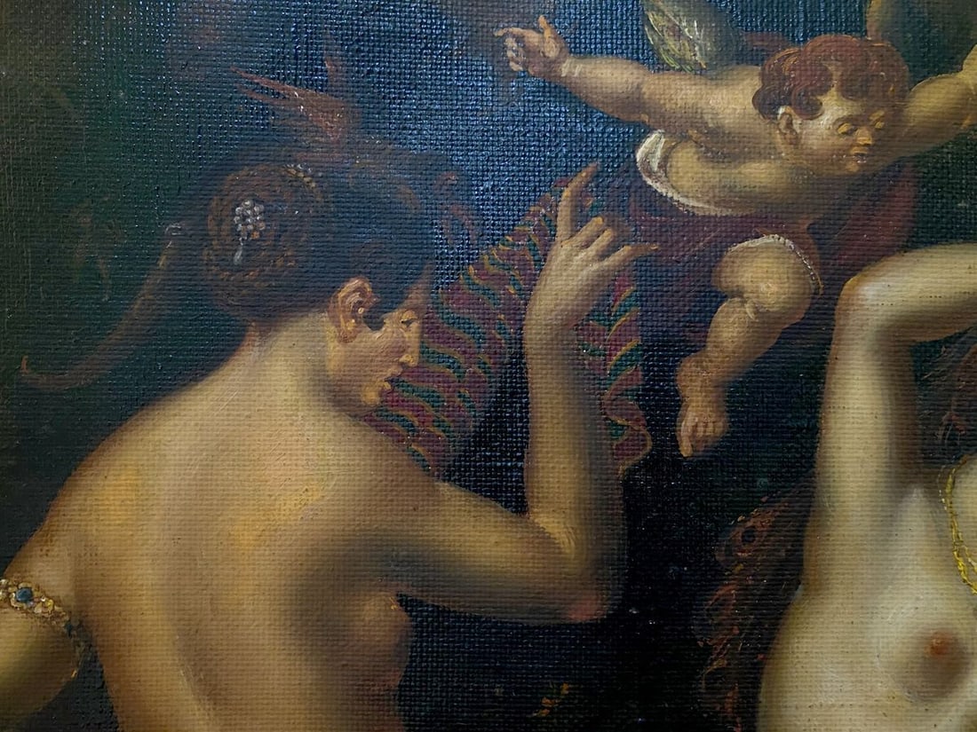 Oil painting Portrait of Diana and Actaeon Litvinov Oleg Arkad'yevich - 9
