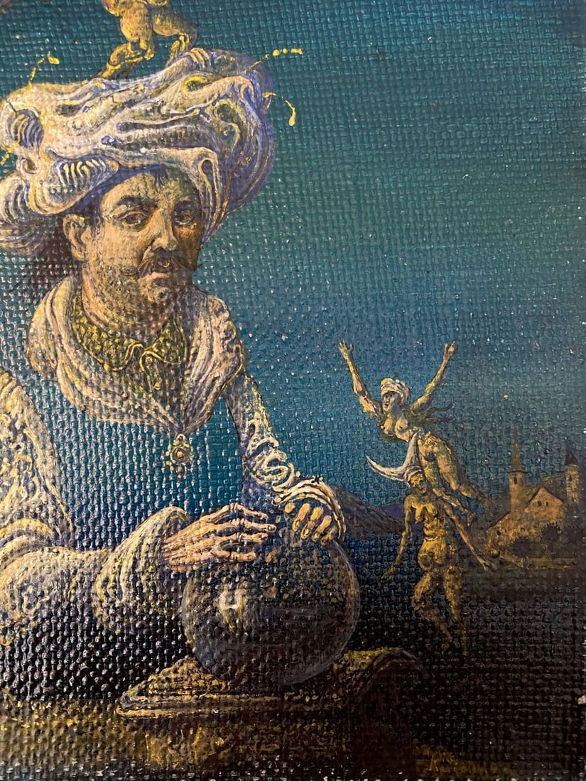 Oil painting Portrait of a wonderworker Litvinov Oleg Arkad'yevich - 2