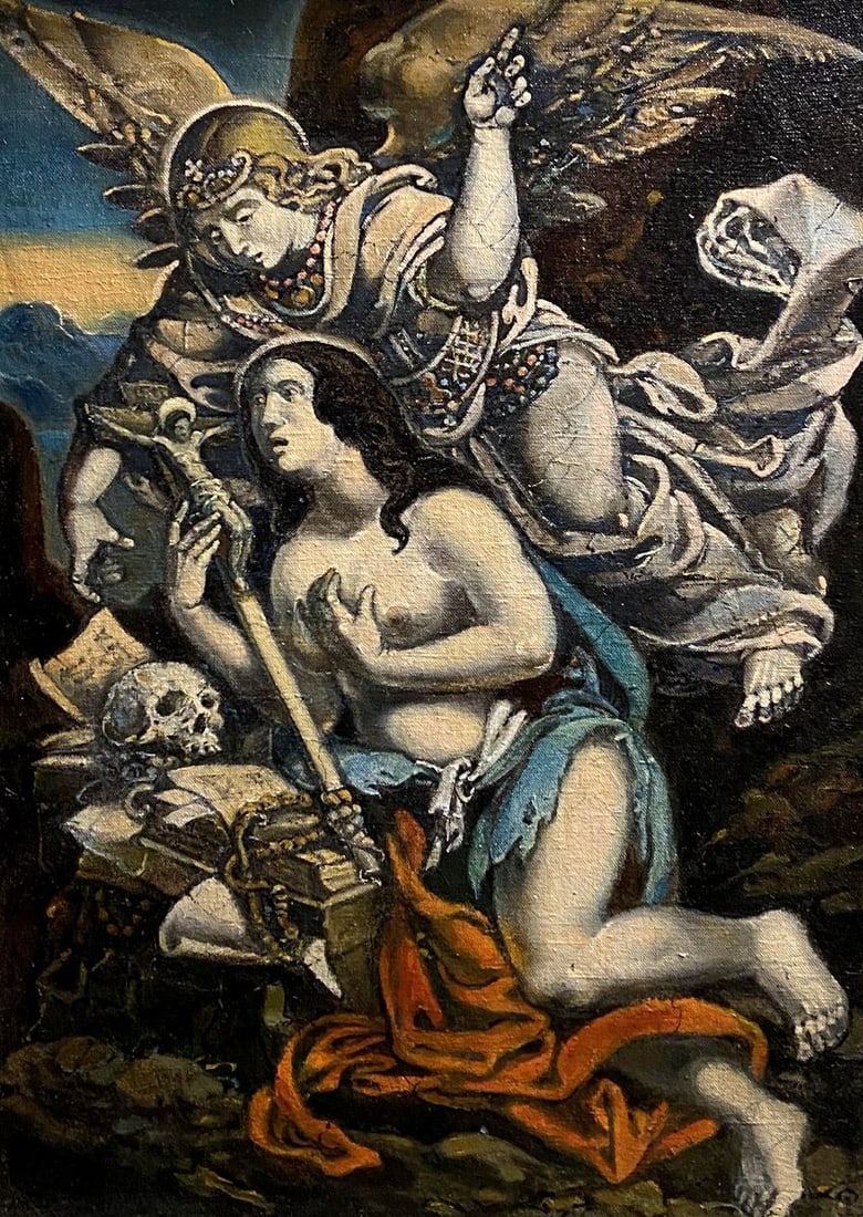 Oil painting Magdalene Litvinov Oleg Arkad'yevich (1 of 11)