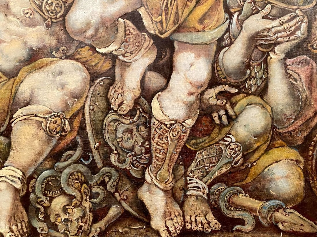 Oil painting Passion of Christ. Resurrection Litvinov Oleg Arkad'yevich - 2