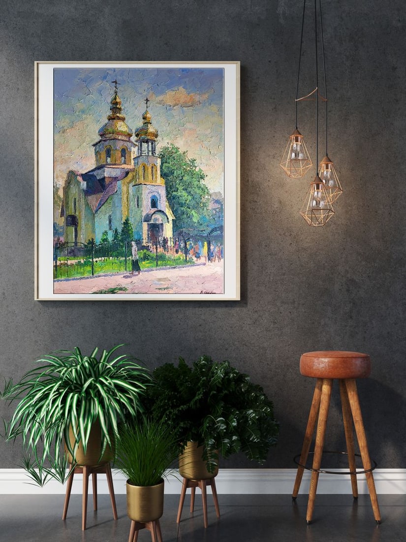 Oil painting Feast of the Trinity Serdyuk Boris Petrovich - 3