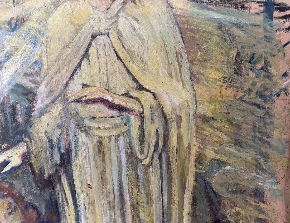 Oil painting Portrait of Jesus Christ Valentin Dmytrovych Khrushch - 5