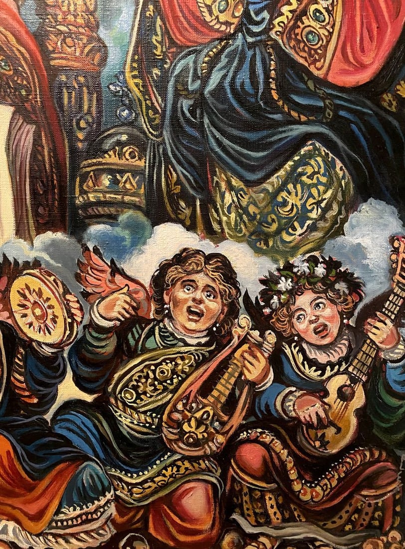 Oil painting St. Nicholas Alexander Arkadievich Litvinov - 2