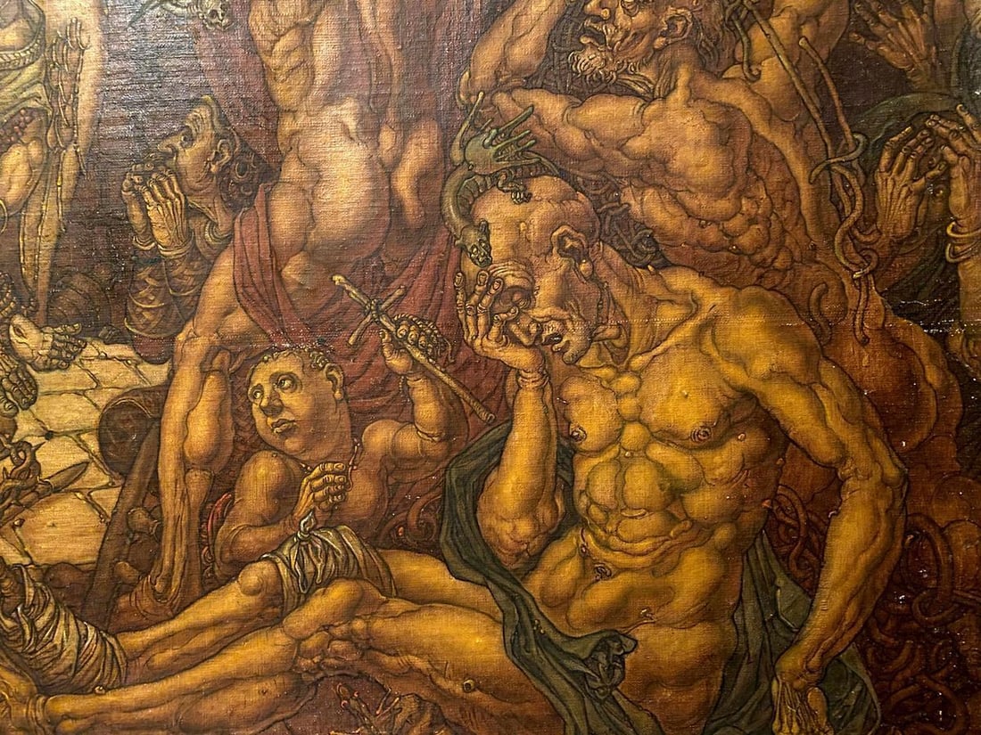 Oil painting Descent from the cross Litvinov Oleg Arkad'yevich - 2