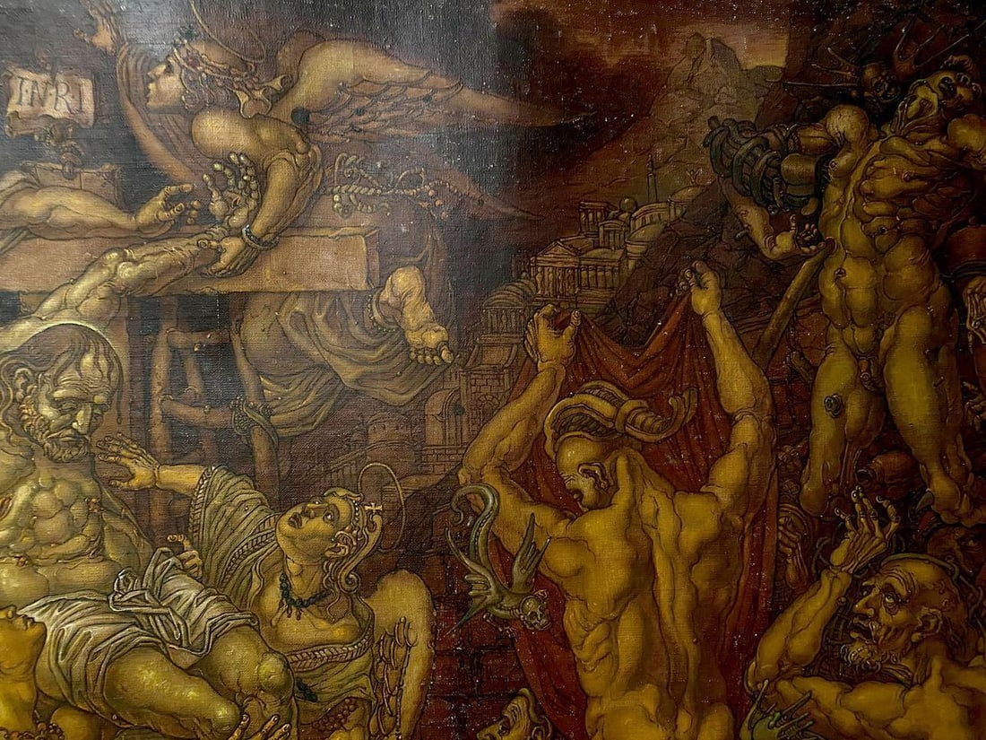 Oil painting Descent from the cross Litvinov Oleg Arkad'yevich - 4