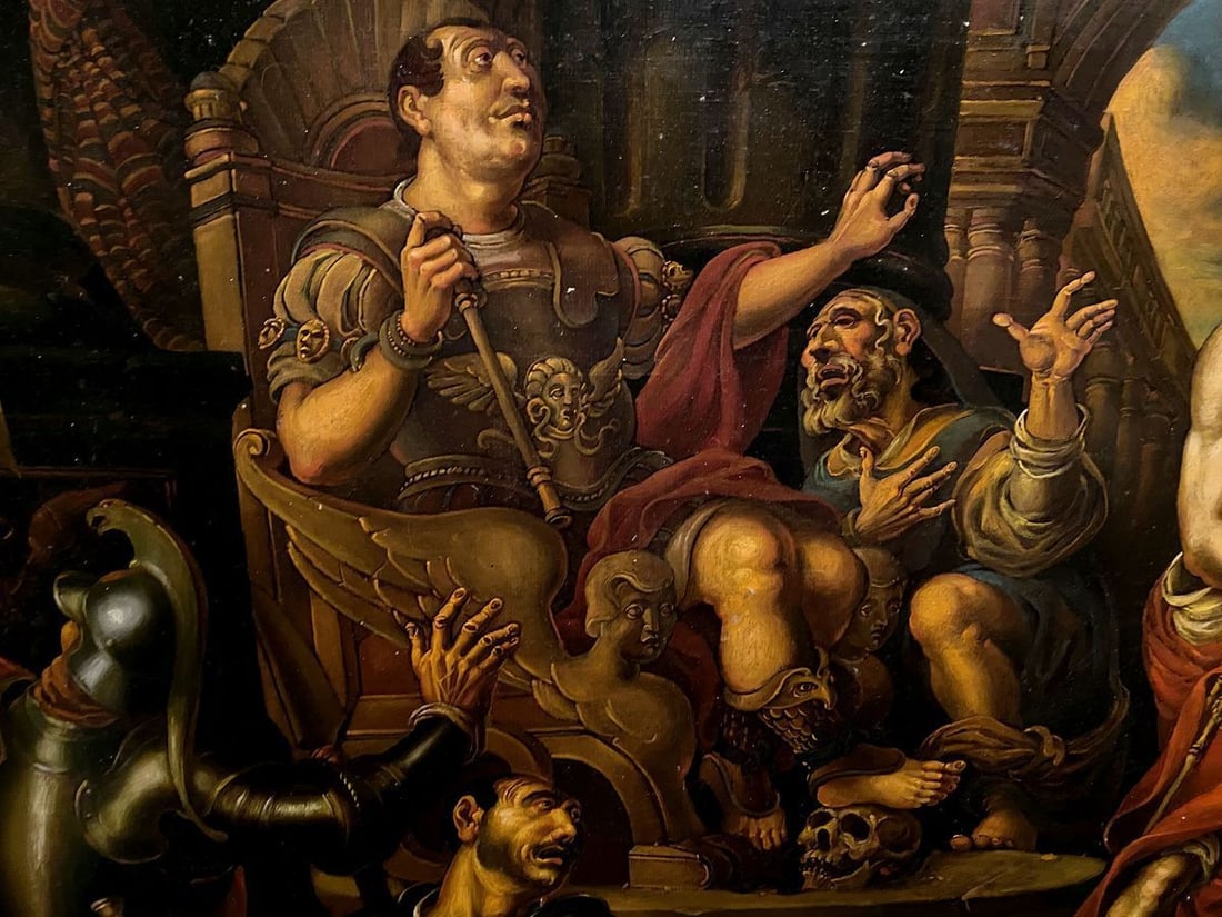 Oil painting Christ before Pilate Litvinov Oleg Arkad'yevich - 10