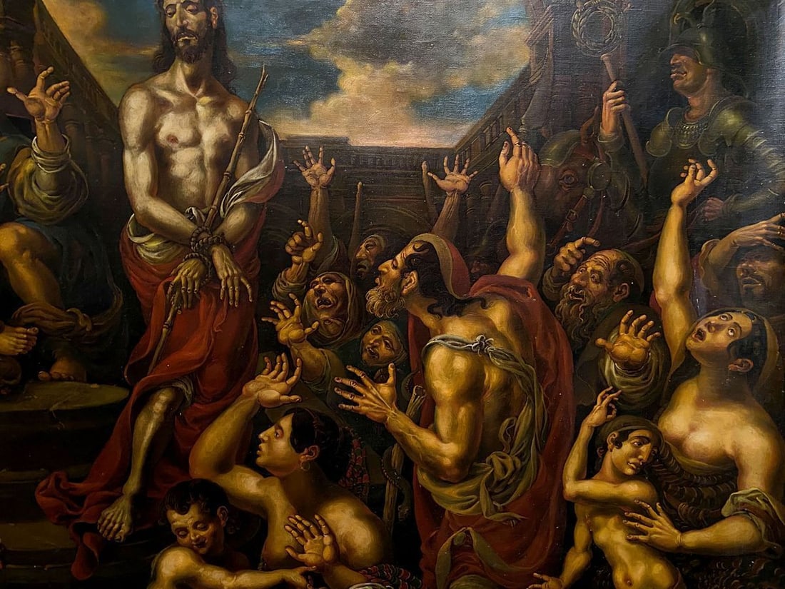 Oil painting Christ before Pilate Litvinov Oleg Arkad'yevich - 8