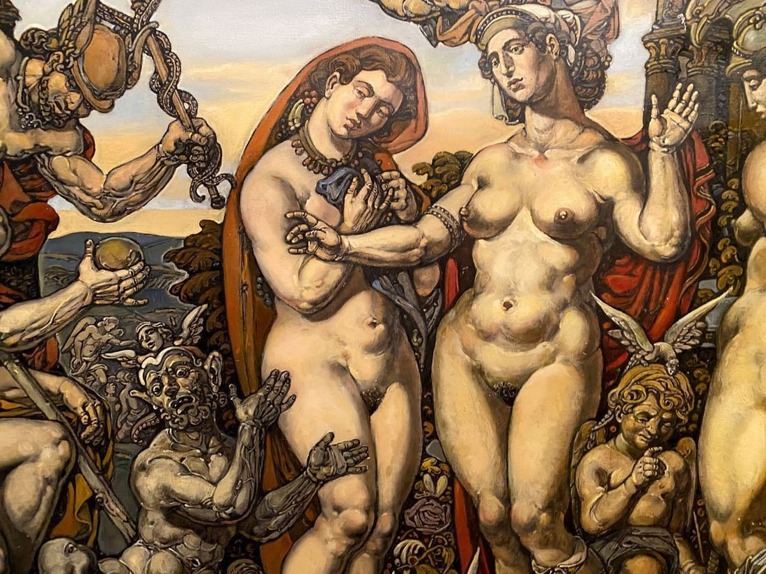 Oil painting The judgment of Paris Litvinov Oleg Arkad'yevich - 10