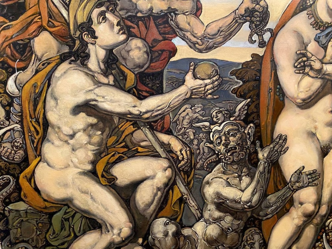 Oil painting The judgment of Paris Litvinov Oleg Arkad'yevich - 14