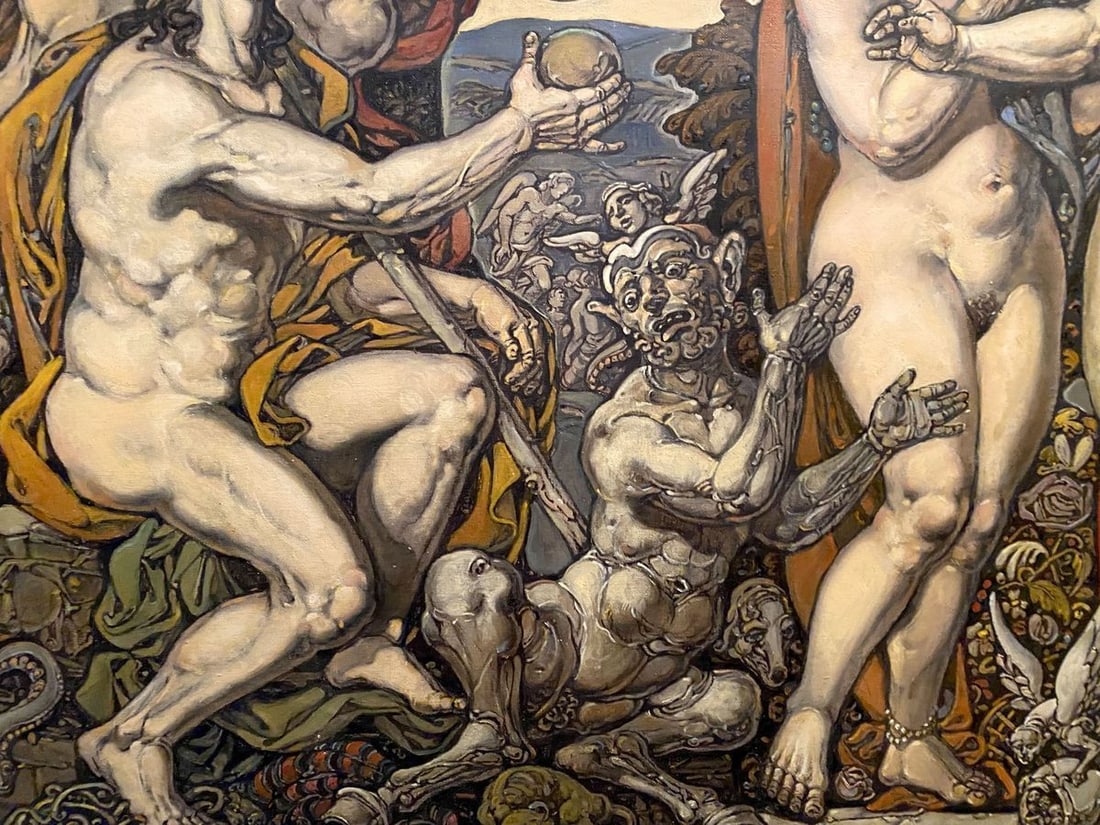 Oil painting The judgment of Paris Litvinov Oleg Arkad'yevich - 15