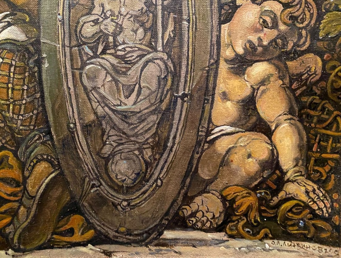 Oil painting The judgment of Paris Litvinov Oleg Arkad'yevich - 2