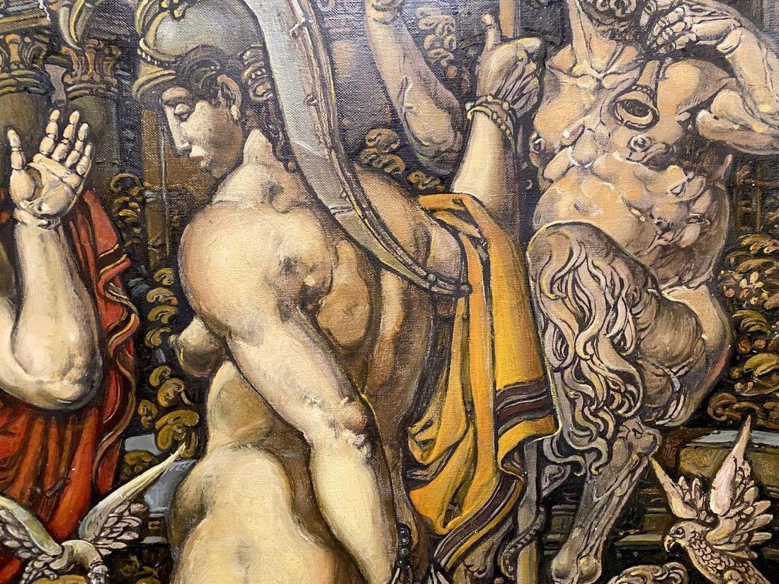 Oil painting The judgment of Paris Litvinov Oleg Arkad'yevich - 4