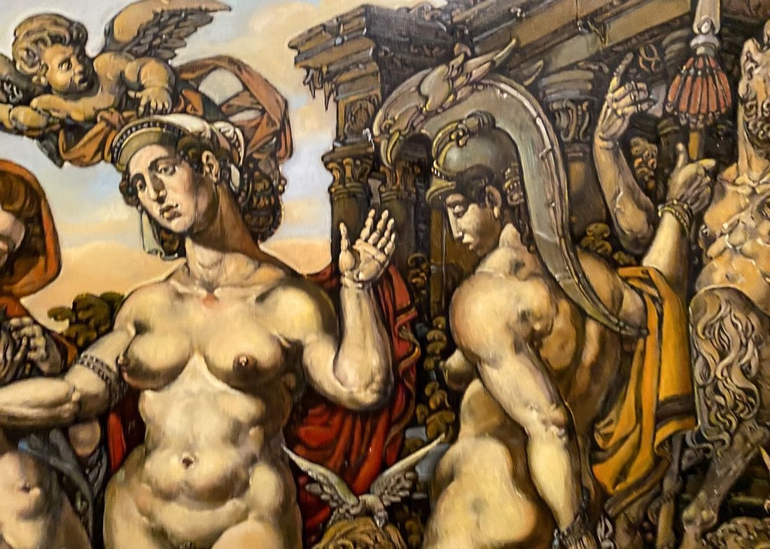 Oil painting The judgment of Paris Litvinov Oleg Arkad'yevich - 5