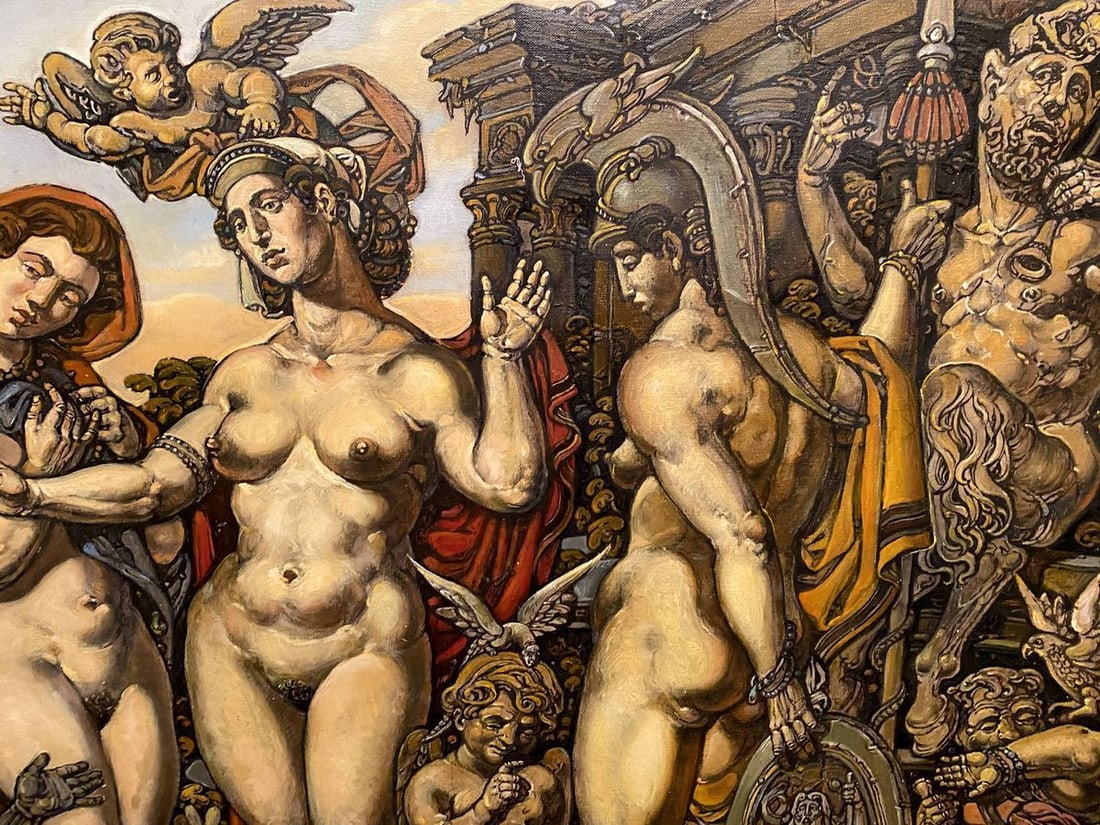 Oil painting The judgment of Paris Litvinov Oleg Arkad'yevich - 6
