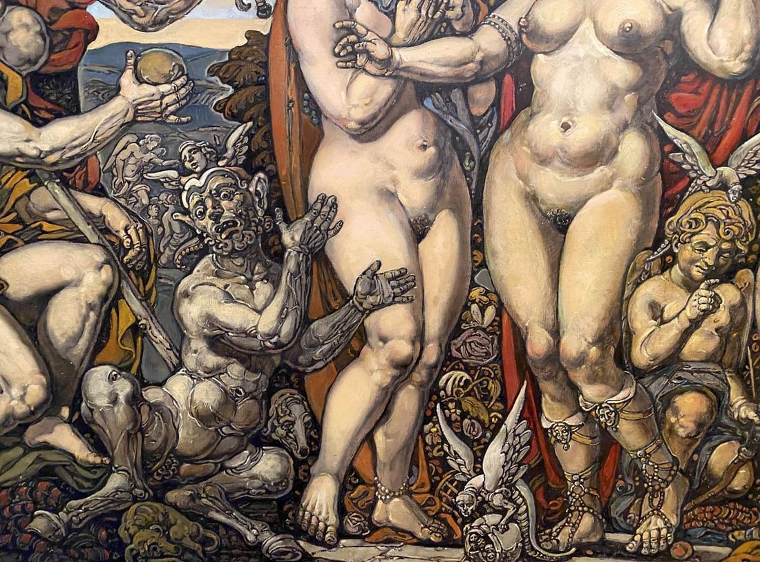 Oil painting The judgment of Paris Litvinov Oleg Arkad'yevich - 9