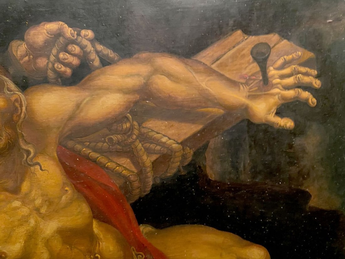 Oil painting Crucifixion of saint peter Litvinov Oleg Arkad'yevich - 2