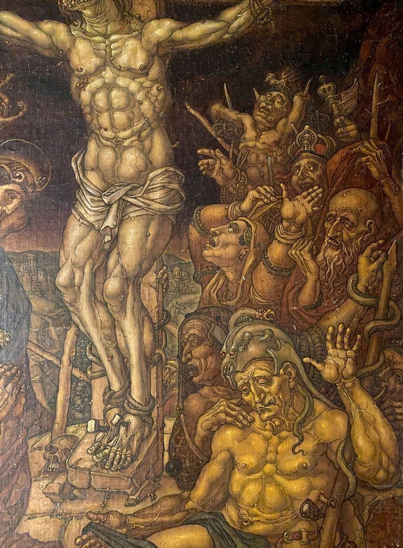 Oil painting Calvary 20th century Litvinov Oleg Arkad'yevich - 7