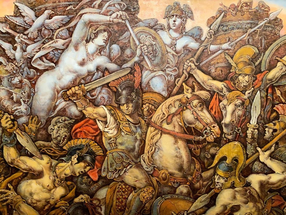 Oil painting Troy Litvinov Oleg Arkad'yevich - 14
