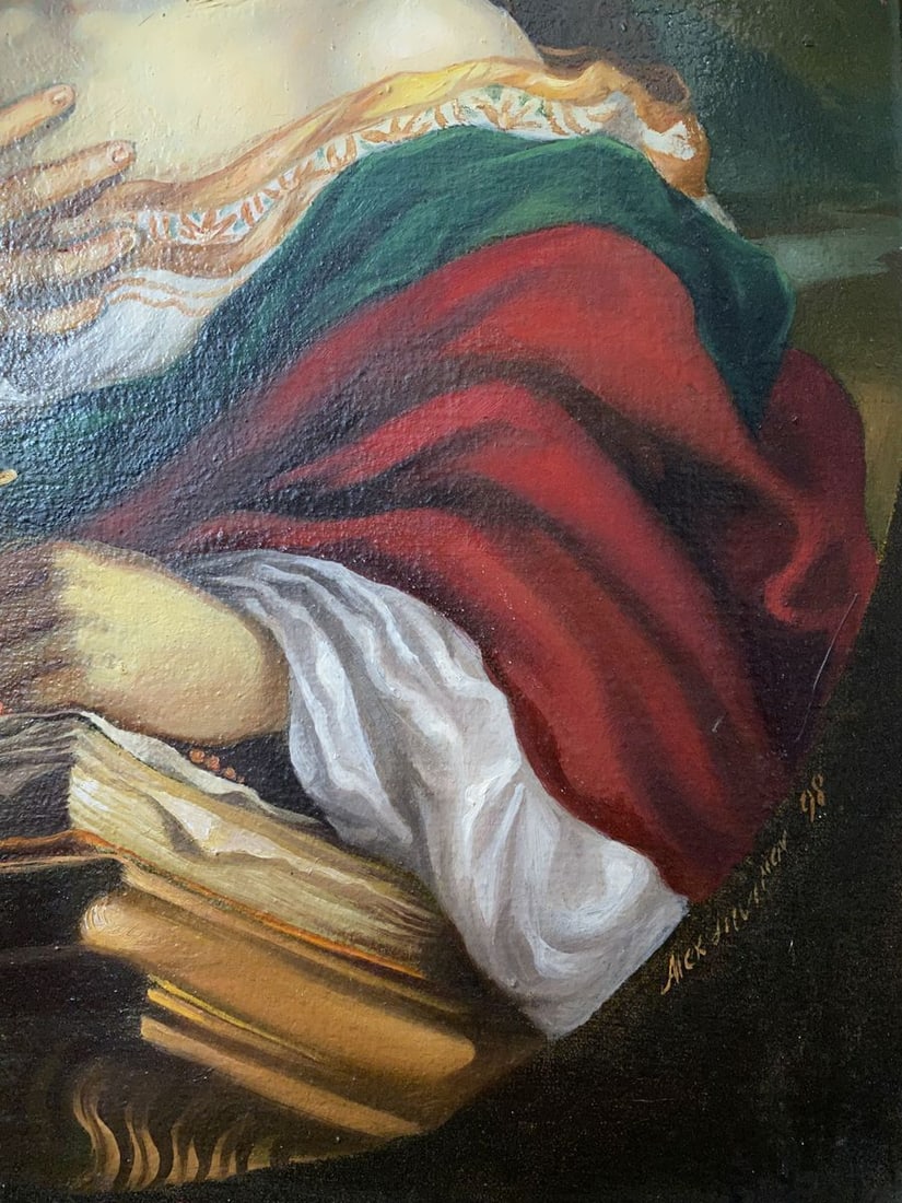Oil painting Maria Magdalena Alexander Arkadievich Litvinov - 2