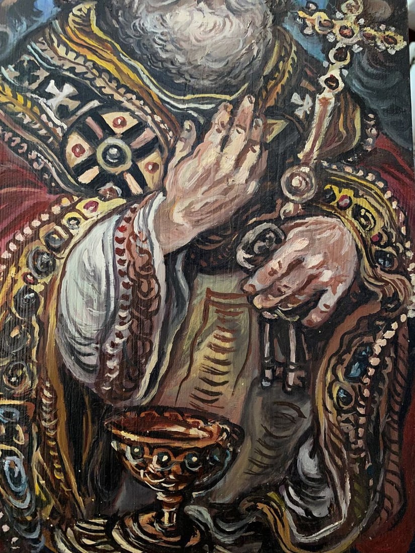 Oil painting Apostle Peter Alexander Arkadievich Litvinov - 3