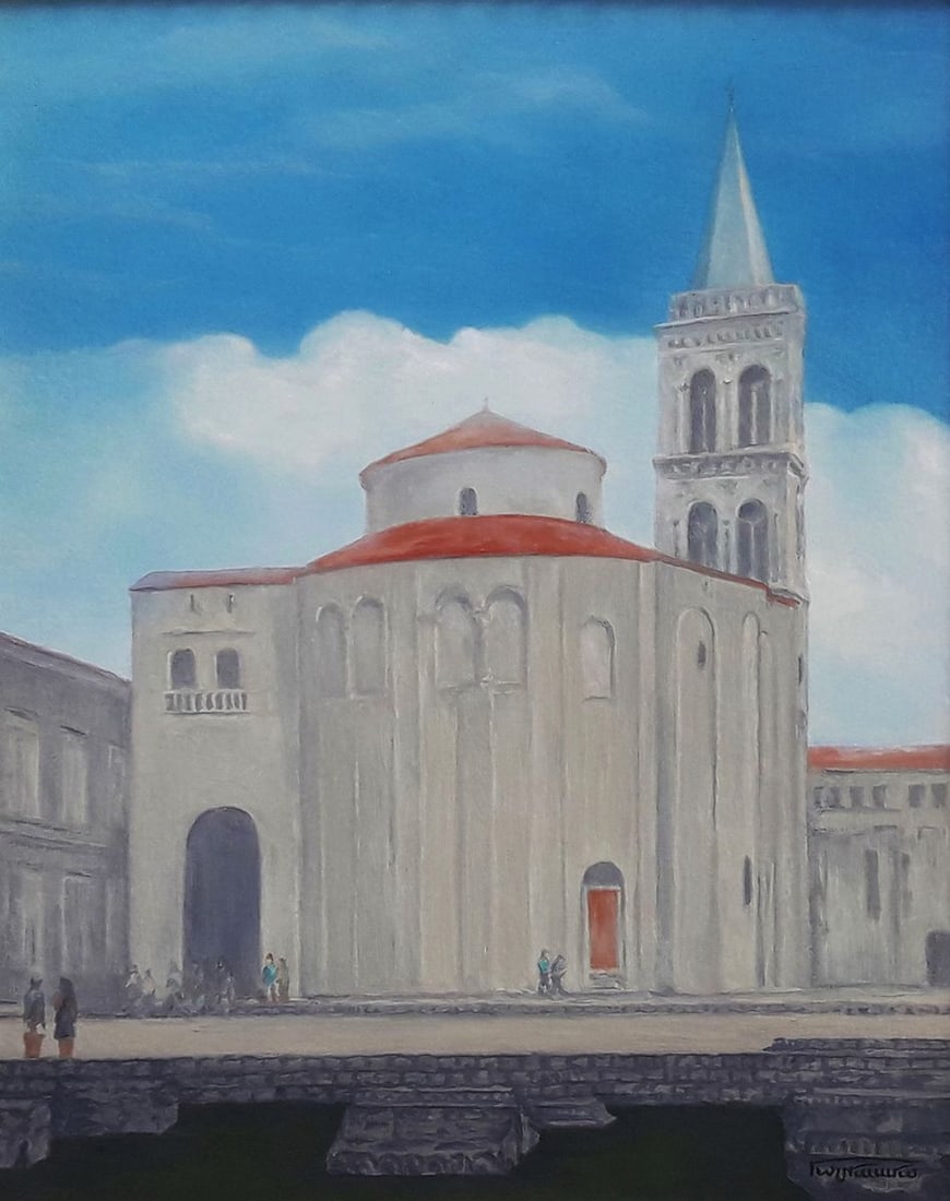 Oil painting Church of St. Donatus Vasily Korkishko - 2