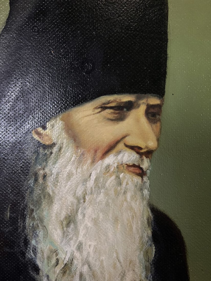 Oil painting Portrait of a priest Oleksandr Gukalov - 5