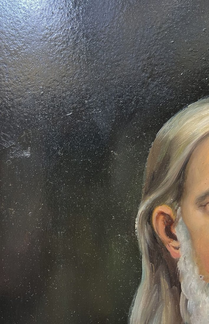 Oil painting The Wisdom of the Priest Oleksandr Gukalov - 8