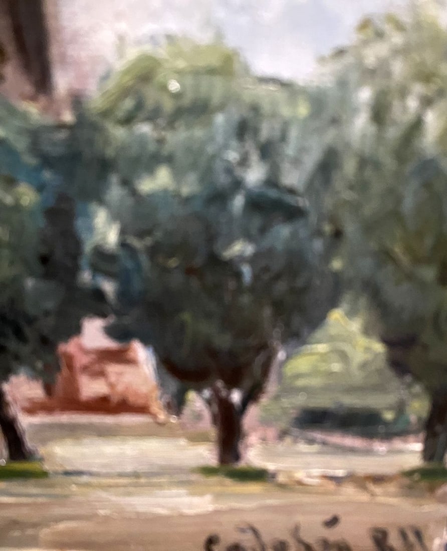 Oil painting St. Nicholas Church Vladimir Sadovoy - 2