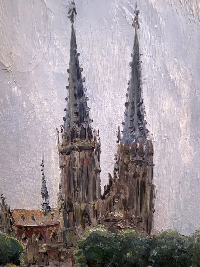 Oil painting St. Nicholas Church Vladimir Sadovoy - 3