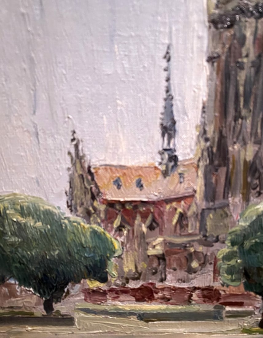 Oil painting St. Nicholas Church Vladimir Sadovoy - 4
