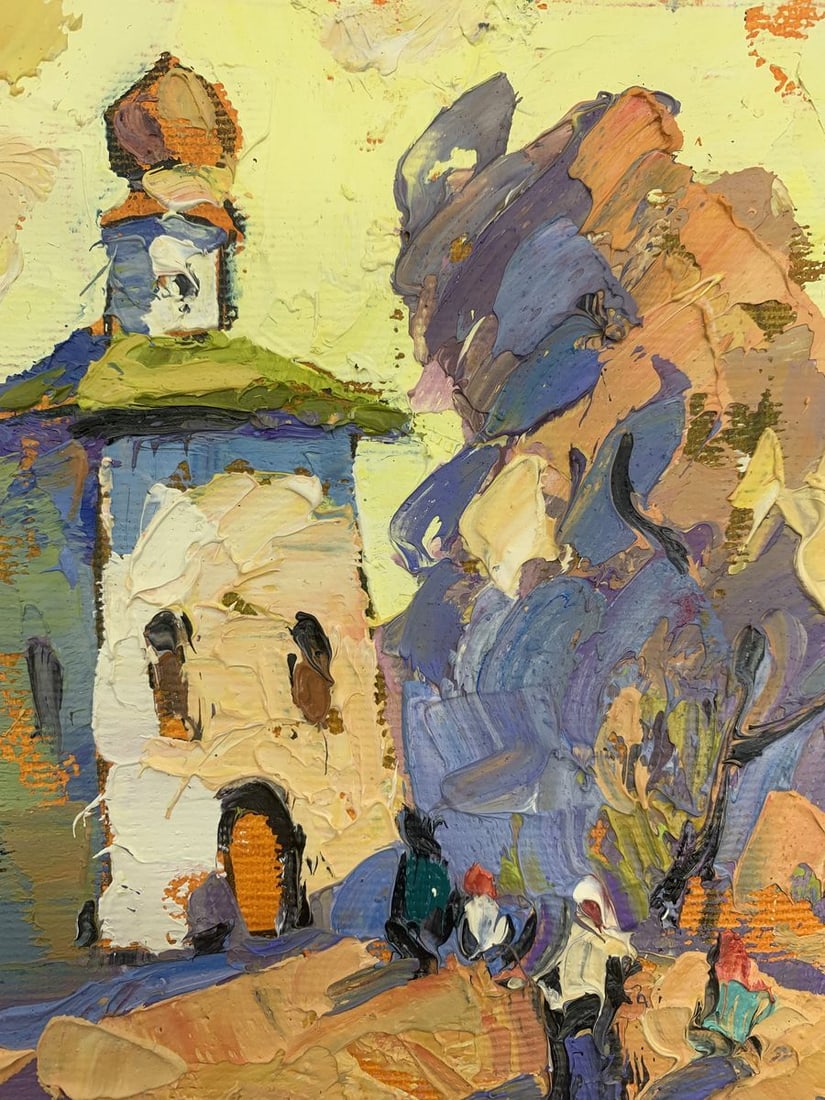 Oil painting Evening meal Kalenyuk Oksana - 6