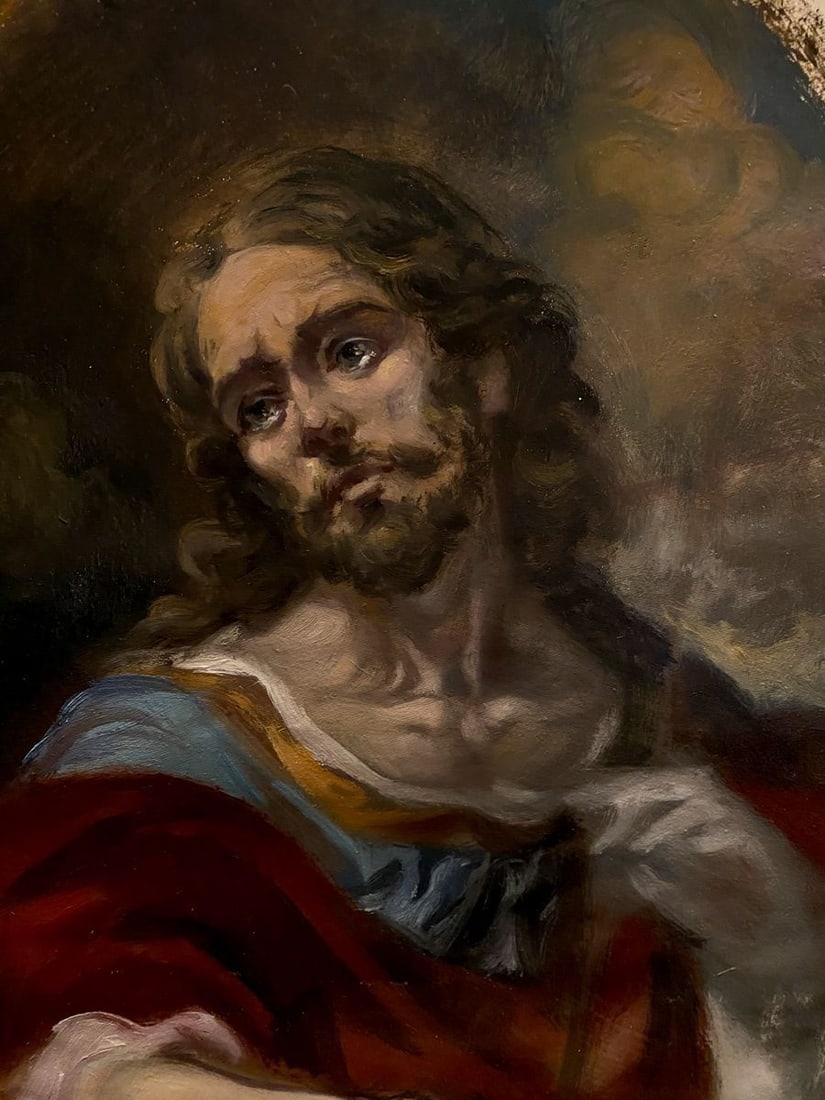Oil painting Jesus Christ Alexander Arkadievich Litvinov - 3