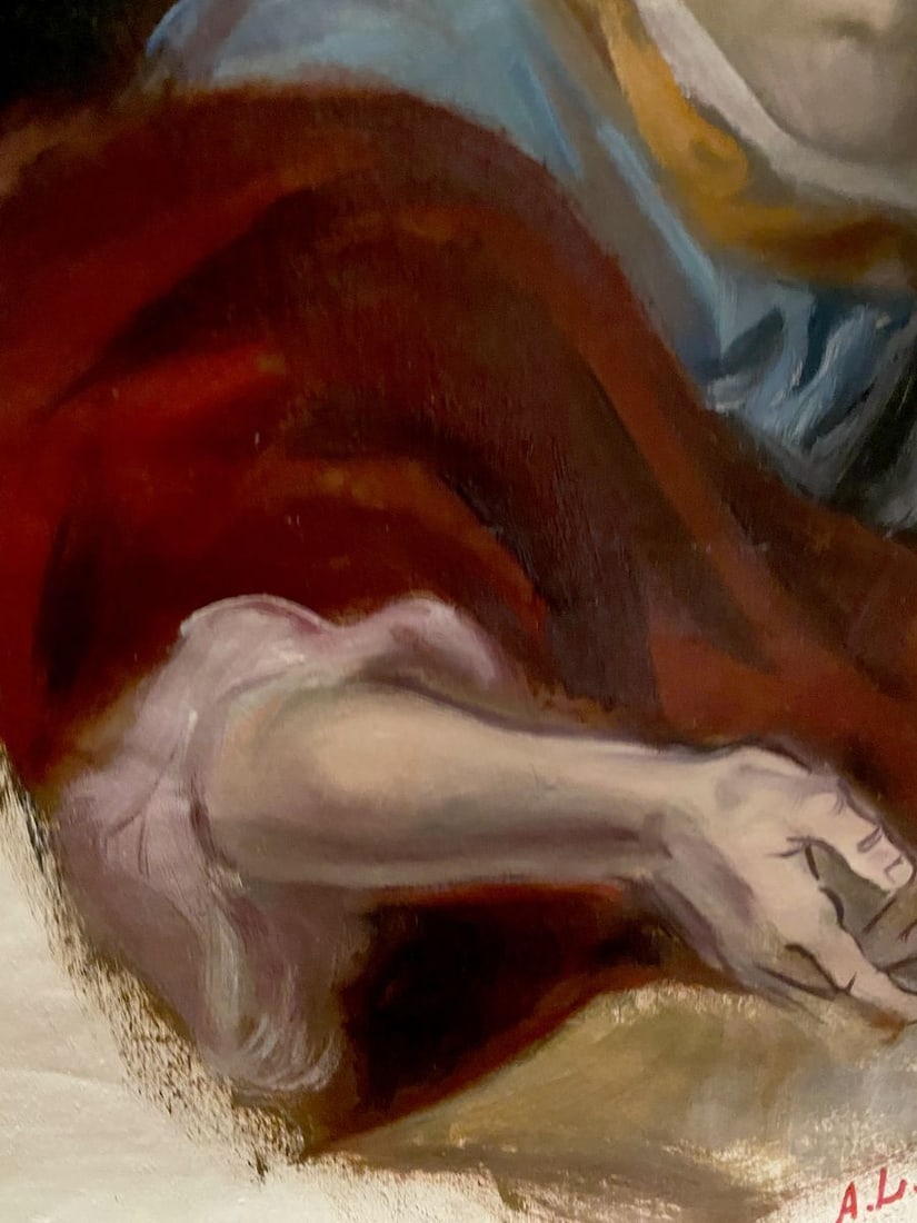 Oil painting Jesus Christ Alexander Arkadievich Litvinov - 5