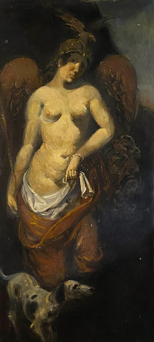 Oil painting Amazon Litvinov Oleg Arkad'yevich: Title: Oil painting Amazon Litvinov Oleg Arkad'yevich Description: NoLitv 310 *** ABOUT THIS PAINTING *** * TITLE: "Amazon" * ARTISTS: Litvinov Oleg Arkad'yevich * SIZE: 34x16 cm/'13.38x6.29 inches' *