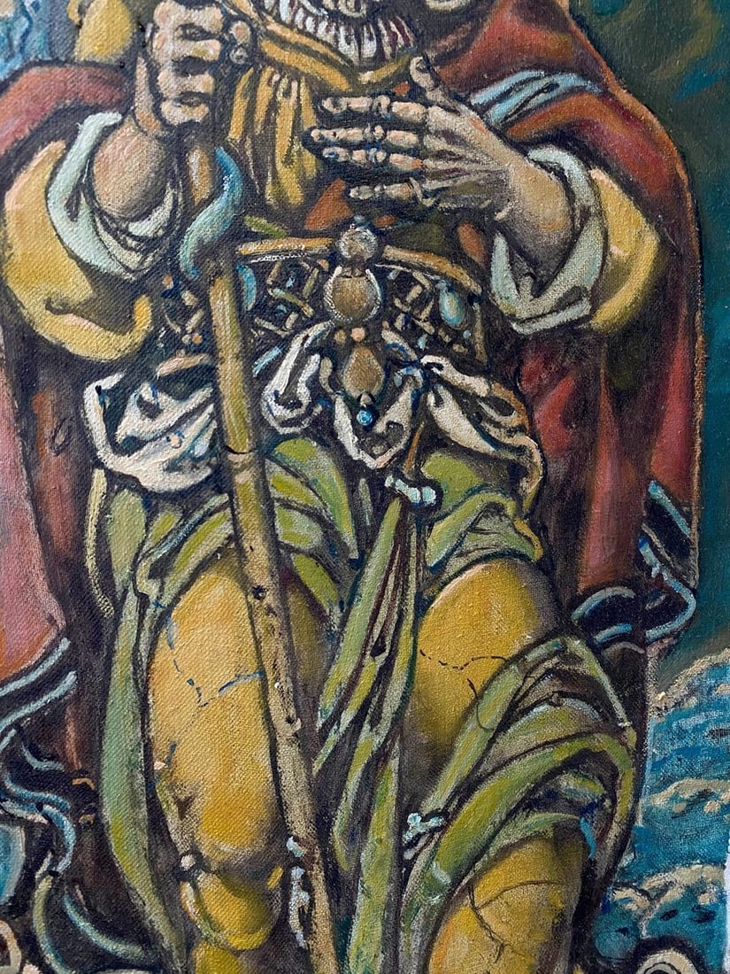 Oil painting Sacrifice of Abraham Litvinov Oleg Arkad'yevich - 8