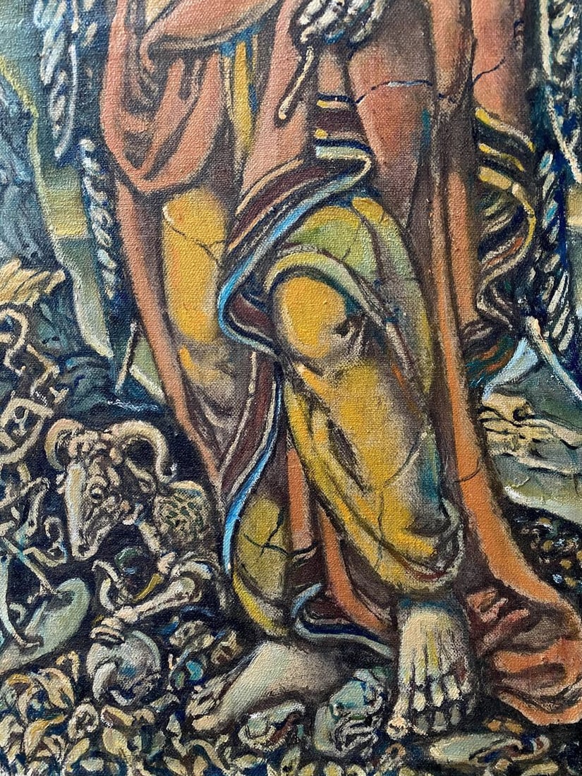 Oil painting Sacrifice of Abraham Litvinov Oleg Arkad'yevich - 2