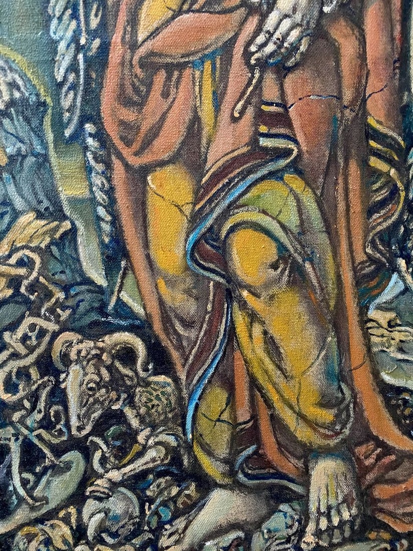 Oil painting Sacrifice of Abraham Litvinov Oleg Arkad'yevich - 3